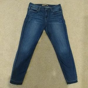 Joe's distressed hem ankle jeans size 29